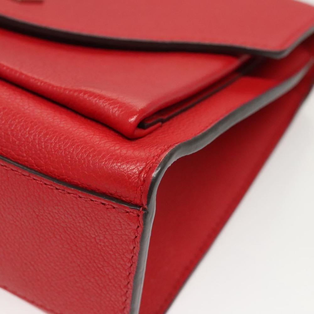 LOUIS VUITTON My Lock Me BB Shoulder Bag Calf leather Red M51419 LV Auth ar13614 - Picture 15 of 16